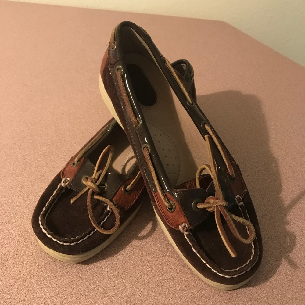 Brown Sperry Angelfish Boat Shoe